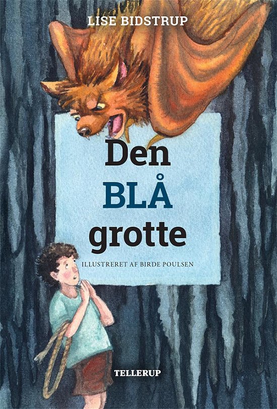 Cover for Lise Bidstrup · Øens sjæl, 3: Øens sjæl #3: Den blå grotte (Hardcover Book) [1.º edición] (2018)