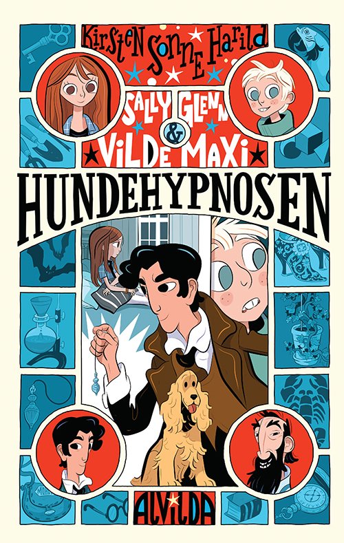 Cover for Kirsten Sonne Harild · Sally, Glenn og vilde Maxi: Sally, Glenn og vilde Maxi 1: Hundehypnosen (Bound Book) [1st edition] (2018)