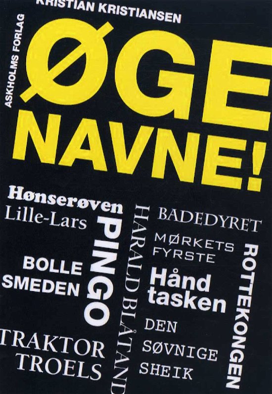 Cover for Kristian Kristiansen · Øgenavne! (Taschenbuch) [1. Ausgabe] (2013)