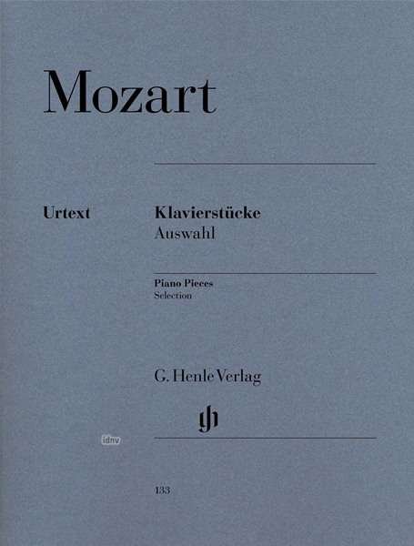 Cover for Wolfgang Amadeus Mozart · Klavierstücke,Auswahl.HN133 (Bok)