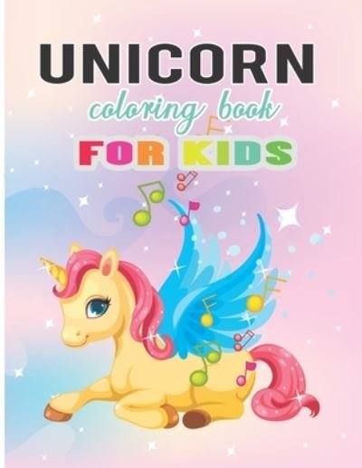 Cover for Tech Nur Press · Unicorn Coloring Book for Kids (Pocketbok) (2020)