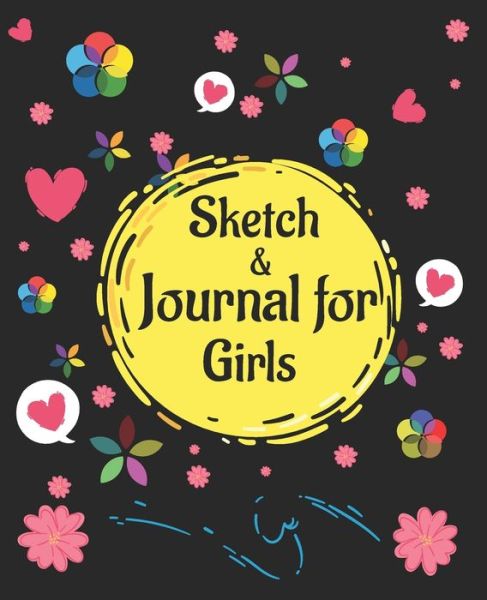 Cover for Madly Melody · Sketch &amp; Journal for Girls: A Perfect Large Journal with Blank paper for Sketching And Doodling! (Pocketbok) (2021)