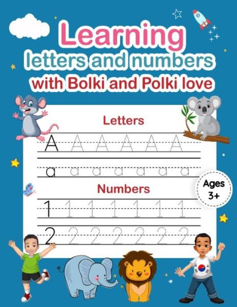 Cover for Alvin Bush · Learning Letters and Numbers with Bolki and Polki (Paperback Book) (2022)