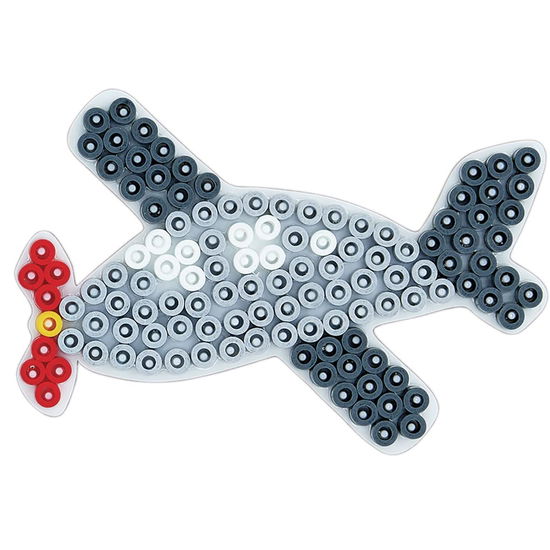 Hama Strijkkralenbordje - Vliegtuig - Hama - Produtos - Hama - 0028178003340 -