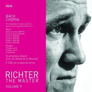 Cover for Richter Sviatoslav · The Master Vol. 9 - Bach / Cho (CD) (2008)