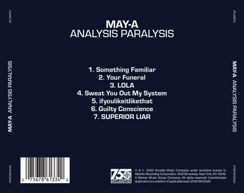 Analysis Paralysis - May-a - Musique - Atlantic Mod - 0075678613340 - 1 septembre 2023