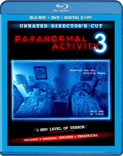 Cover for Paranormal Activity 3 (Blu-ray · Paranormal Activity 3 (Blu-ray) [Widescreen edition] (2012)