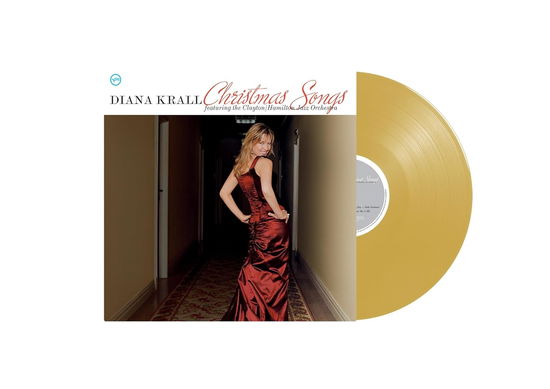 Cover for Diana Krall · Christmas Songs Featuring the Clayton Hamilton Jazz Orchestra (Gold Vinyl) (LP) (2023)