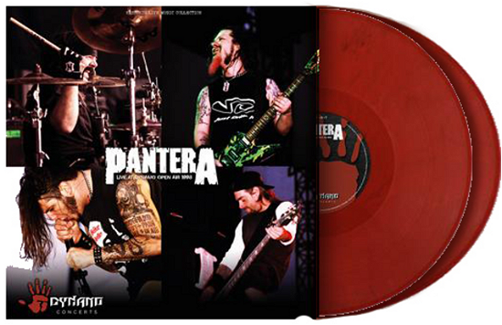 Cover for Pantera · Live At Dynamo Open Air 1998 (LP) [Red Vinyl edition] (2023)