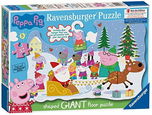 Peppa Pig Christmas 32pc with Door Hanger - Unspecified - Jogo de tabuleiro - Ravensburger - 4005556055340 - 15 de novembro de 2024