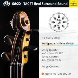 Mozart: String Quartets - Auryn Quartet - Musik - TACET - 4009850023340 - 20. juli 2018