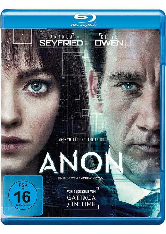 Cover for R10/2018 Anon (blu · Anon (Blu-ray) (2018)
