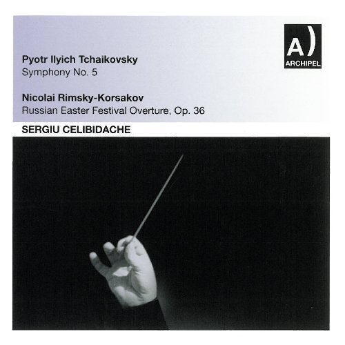 Cover for Tchaikovksy / Celibidache · Sinfonie 5 Korsakov Russia (CD) (2012)