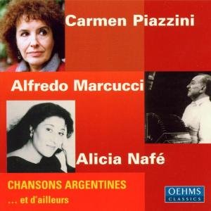 Cover for Piazzini / Nafe / Marcucci · Chansons Argentines *s* (CD) (2012)