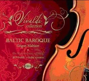 Cover for Ensemble Baltic Baroque · Maltizov Grigo-vivaldi - (CD)