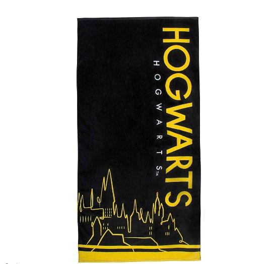 Harry Potter Handtuch Hogwarts 140 x 70 cm - Harry Potter - Merchandise - CINEREPLICAS - Fame Bros. - Limited - 4895205606340 - 9. September 2021