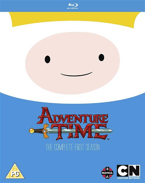 Cover for Adventure Time  The Complete First Season · Adventure Time Season 1 (Blu-ray) (2019)