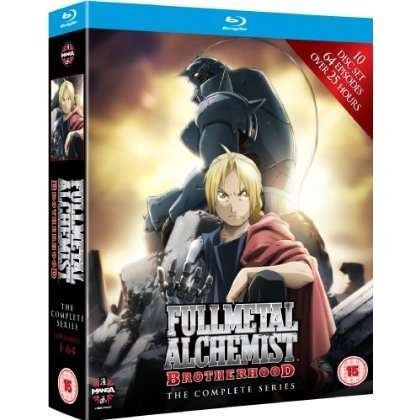 Cover for Manga · Full Metal Alchemist Brotherhood Complete / UK Version (Blu-ray) (2017)