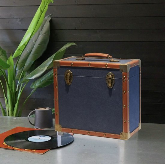 Lp Record Storage Carry Case Tan Cloth - Tan Cloth - Audio & HiFi - STEEPLETONE - 5025088205340 - 