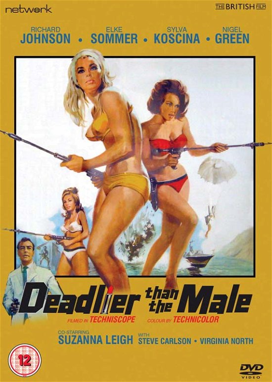 Cover for Deadlier Than the Male DVD · Deadlier Than the Male (DVD) (2020)