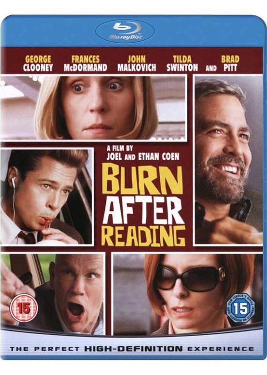 Cover for Universal · Burn After Reading (Blu-ray)