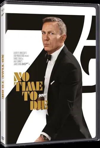 Cover for 007 No Time to Die · 007 No Time To Die (DVD) (2024)