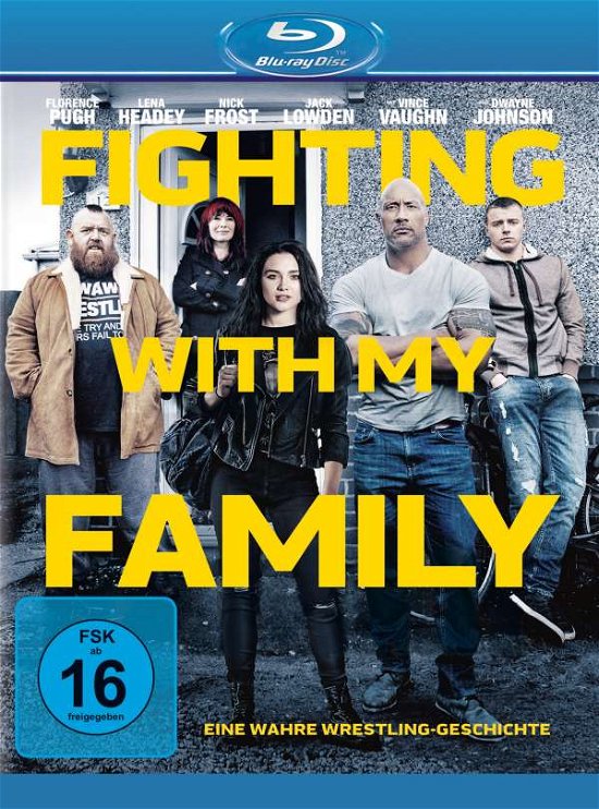 Cover for Florence Pugh,lena Headey,nick Frost · Fighting with My Family (Blu-ray) (2019)