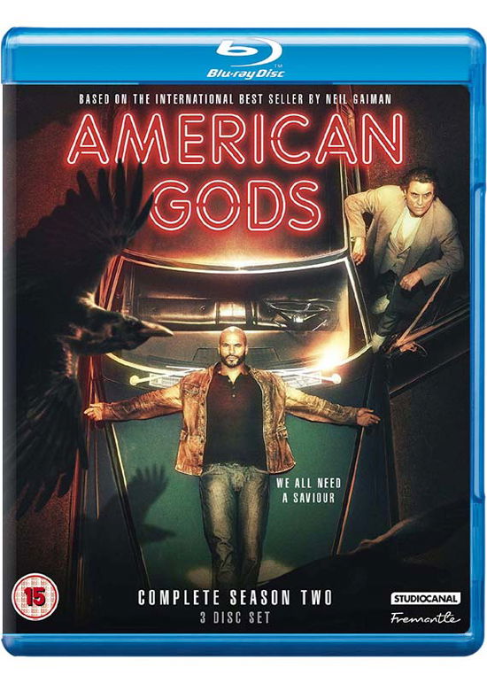 American Gods Season 2 - Fox - Elokuva - Studio Canal (Optimum) - 5055201843340 - maanantai 8. heinäkuuta 2019