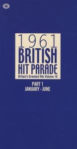 Cover for British Hit Parade 1961/1 (CD) [Box set] (2012)