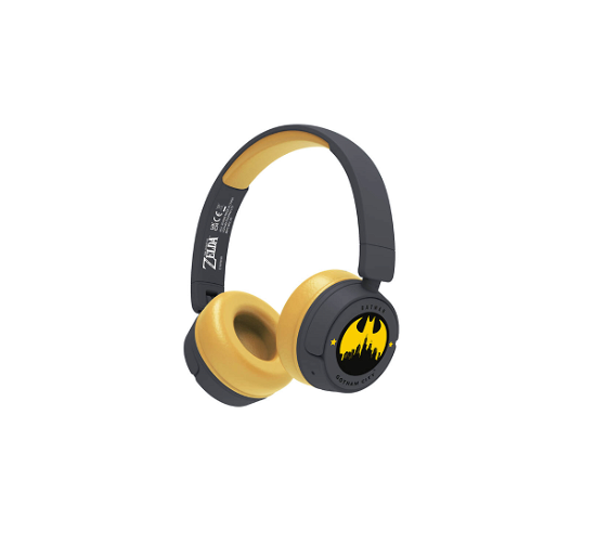 OTL Bluetooth Wireless Junior Batman Headphones Batman Headphones - OTL Bluetooth Wireless Junior Batman Headphones Batman Headphones - Merchandise - Oceania Trading Limited - 5055371625340 - 