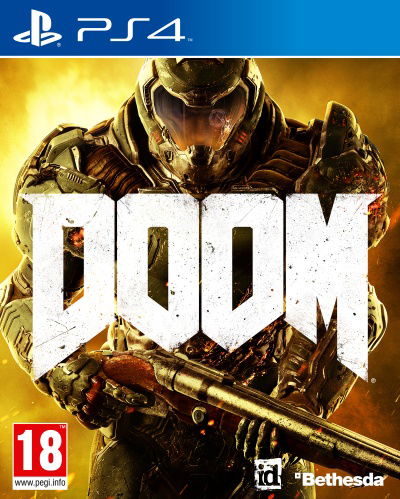 Cover for PS4 · Doom (PS4) (2016)