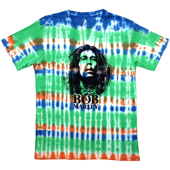 Cover for Bob Marley · Bob Marley Unisex T-Shirt: Black &amp; White Logo (Wash Collection) (T-shirt) [size XXL] [White - Unisex edition]