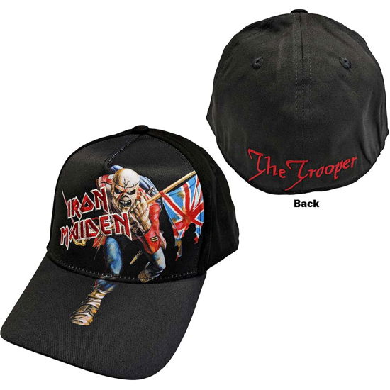 Iron Maiden Unisex Baseball Cap: The Trooper - Iron Maiden - Merchandise -  - 5056561098340 - 