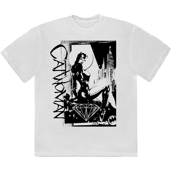 Cover for DC Comics · DC Comics Unisex T-Shirt: Catwoman - Skyline (T-shirt) [size S]
