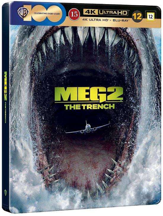 Movie BLU-RAY DVD No Case Meg 2: The Trench (2023) 1 DISC