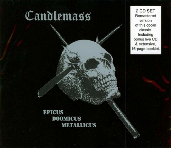 Cover for Candlemass · Epicus Doomicus Metallicus (CD) [Remastered edition] (2018)