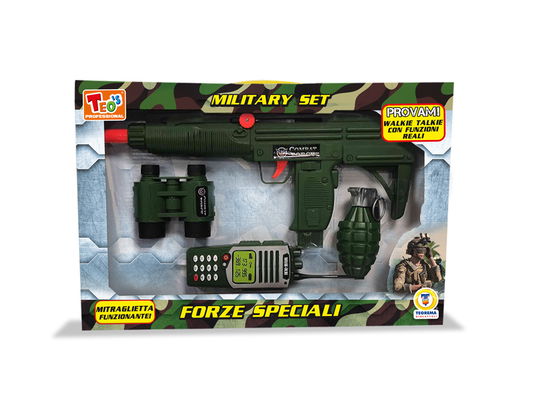 Playset Forze Speciali Walkie Talkie Funz.Reali - Window Box - Teorema: Teo'S - Gadżety - Teorema-Liberaonline - 8017967669340 - 