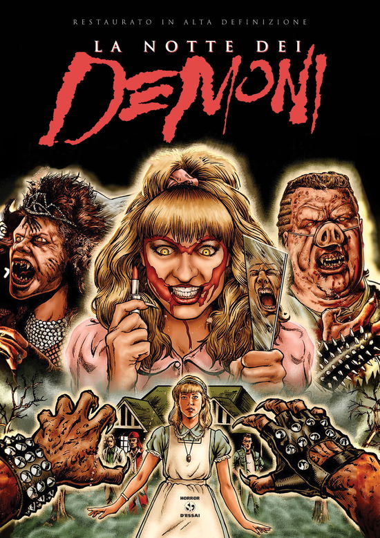 Cover for Alvin Alexis,hal Havins,cathy Podewell · Notte Dei Demoni (La) (Restaurato in Hd) (DVD) (2023)