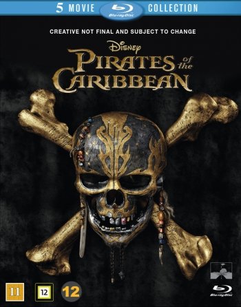 Cover for Pirates of the Caribbean · 5 Movie Collection (Blu-ray) (2017)