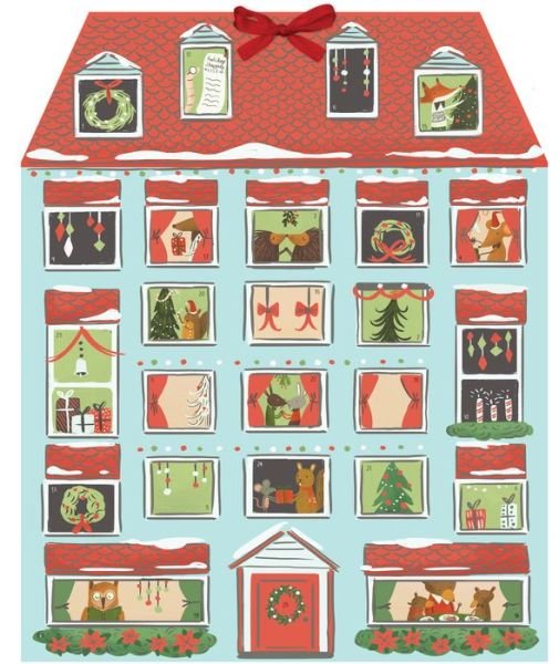 Forest Friends Christmas House - Advent Calendar - Galison - Merchandise - Galison - 9780735341340 - 16. september 2014
