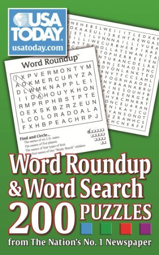 Cover for USA Today · USA Today Word Roundup and Word Search: 200 Puzzles from the Nation's No. 1 Newspaper (Paperback Book) (2007)