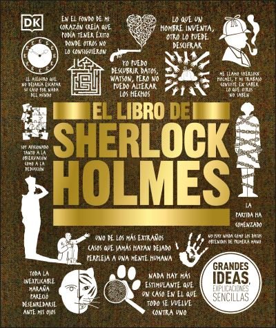 Cover for Dk · El libro de Sherlock Holmes - Big Ideas (Gebundenes Buch) (2021)