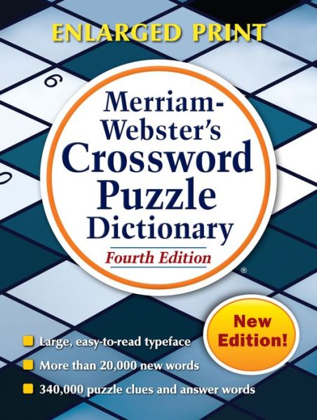 Cover for Merriam-Webster Inc · Merriam Webster's Crossword Puzzle Dictionary (Paperback Book) [4 Revised edition] (2016)