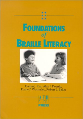 Cover for Evelyn J. Rex · Foundations of Braille Literacy (Paperback Book) [Braille edition] (1994)