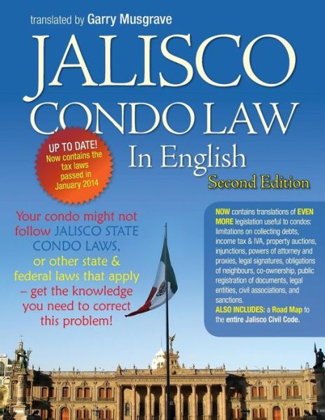 Cover for Garry Neil Musgrave · Jalisco Condo Law in English - Second Edition (Paperback Book) (2015)