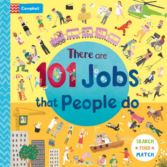 Cover for Campbell Books · There Are 101 Jobs That People Do in This Book: A Search and Find Book for Children - There Are 101 (Kartonbuch) (2025)