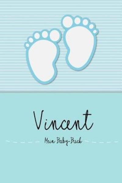 Cover for En Lettres Baby-buch · Vincent - Mein Baby-Buch (Pocketbok) (2019)