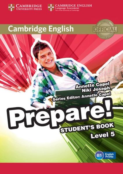 Cover for Annette Capel · Cambridge English Prepare! Level 5 Student's Book - Cambridge English Prepare! (Paperback Book) (2015)