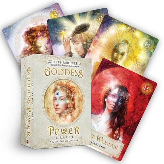 Cover for Colette Baron-Reid · Goddess Power Oracle (Standard Edition): A 52-Card Deck and Guidebook — Goddess Love Oracle Cards for Healing, Inspiration and Divination (Flashkort) [Standard edition] (2020)