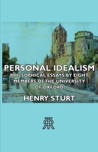Cover for Henry Sturt · Personal Idealism - Philsophical Essays by Eight Members of the University of Oxford (Paperback Book) (2006)